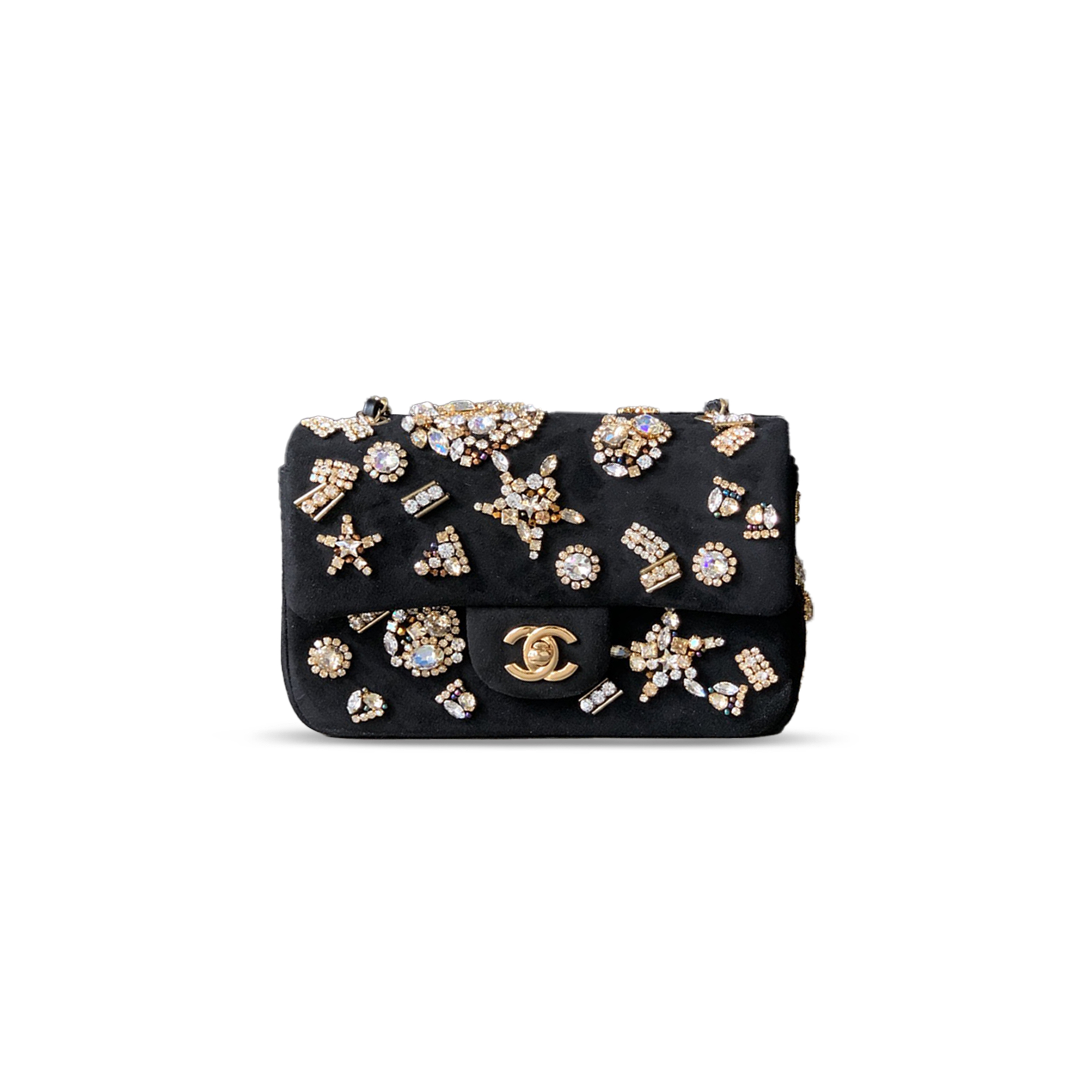 Ch*el evening classic flap bag 269381 (20*10*7cm)